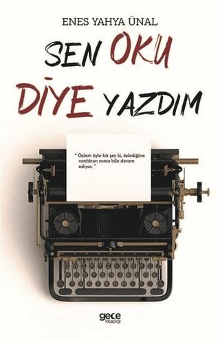 Sen Oku Diye Yazdım | Gece Kitaplığı (Ciltsiz)  - Resim 1