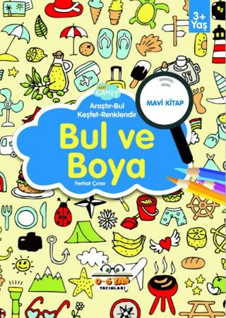 Bul ve Boya - Mavi Kitap