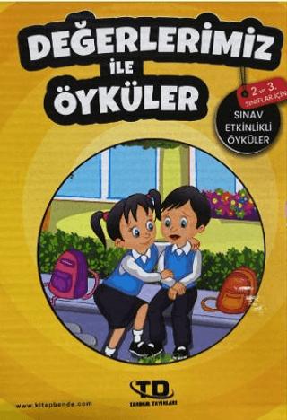 Değerler Dizisi Değerlerimiz ile Öyküler 2. ve 3. Sınıflar İçin (8 Kitap)
