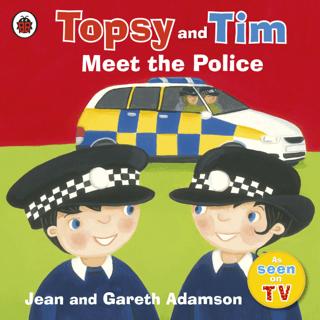 Topsy and Tim: Meet the Police | Ladybird Book (Ciltsiz)  - Resim 1