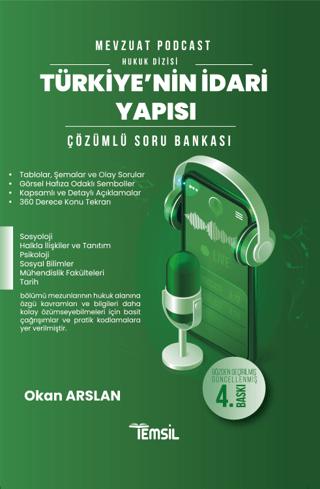 Türkiye'nin İdari Yapısı Çözümlü Soru Bankası | Temsil Kitap (Ciltsiz)  - Resim 1