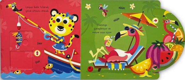 Muhteşem Tatil - Hareketli Minikler | Uçan Fil (Ciltli)  - Resim 3