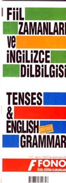 İngilizce Fiil Zamanları ve Dilbilgisi Tablosu | Fono Yayınları (İnce Kapak)  - Resim 1
