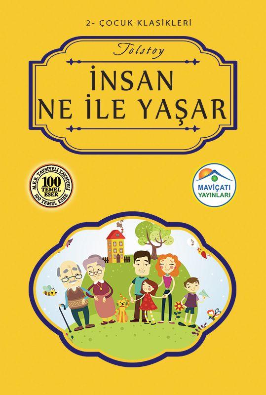 İnsan Ne İle Yaşar - Tolstoy - Maviçatı Yayınları - Resim 1