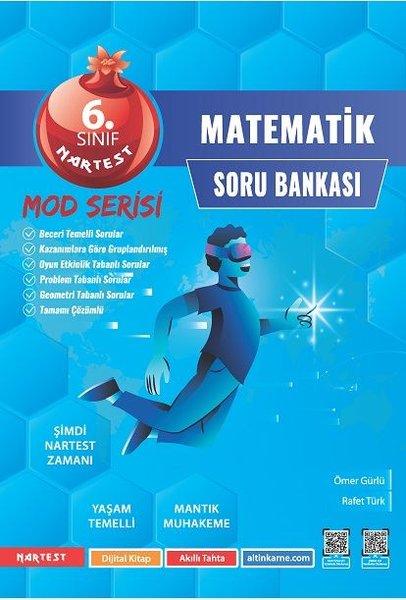 6. Sınıf Mod Matematik Soru Bankası | Nartest (İnce Kapak)  - Resim 1