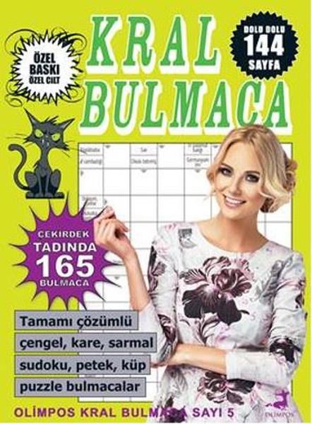 Kral Bulmaca Sayı: 5 | Olimpos Yayınları (İnce Kapak)  - Resim 1