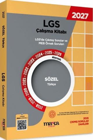 2027 MEB LGS Sözel Türkçe Çalışma Kitabı Çıkmış Sorular ve Örnek Sorular | Marka Yayınları (Ciltsiz)  - Resim 1