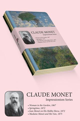 Claude Monet - Impressionism Series | Retronote - Resim 1