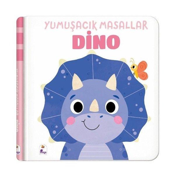 Yumuşak Masallar  -  Dino  -  Dokun  -  Hisset | İndigo Çocuk (Ciltli)  - Resim 1