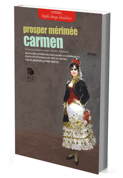 Carmen İmge Kitabevi - Prosper Merimee kitap kapağı