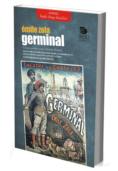 Germinal İmge Kitabevi - Emile Zola kitap kapağı