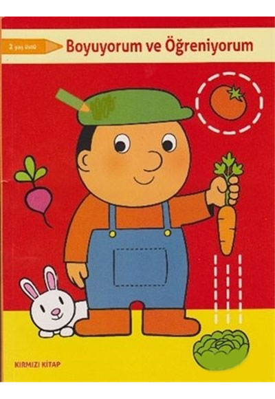 Boyuyorum Öğreniyorum Kırmızı Kitap - Kolektif kitap kapağı