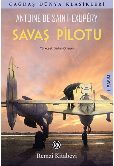 Savaş Pilotu - Antonie de Saint-Exupery kitap kapağı