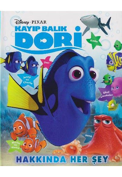 Kayıp Balık Dori Hakkında Her Şey Beta Kids - Glenn Dakin kitap kapağı