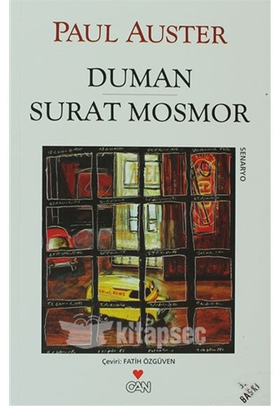 Duman Surat Mosmor - Paul Auster kitap kapağı