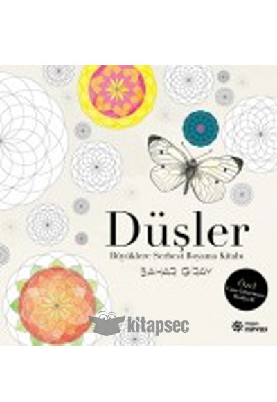 Düşler Büyüklere Serbest Boyama Kitabı - Bahar Giray kitap kapağı