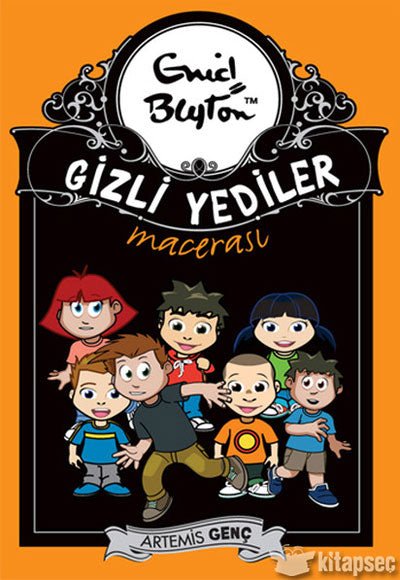 Gizli Yediler Macerası - Enid Blyton kitap kapağı