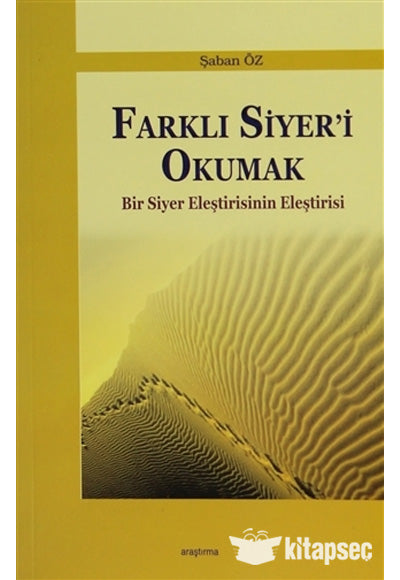 Farklı Siyer i Okumak - Şaban Öz kitap kapağı