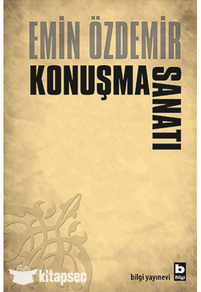 Konuşma Sanatı - Emin Özdemir kitap kapağı