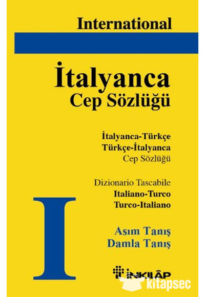 İtalyanca Cep Sözlüğü - Damla Tanış kitap kapağı