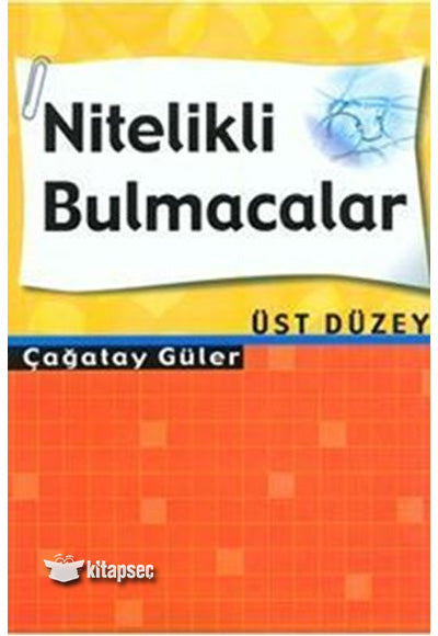 Nitelikli Bulmacalar Palme Yayınevi - Çağatay Güler kitap kapağı