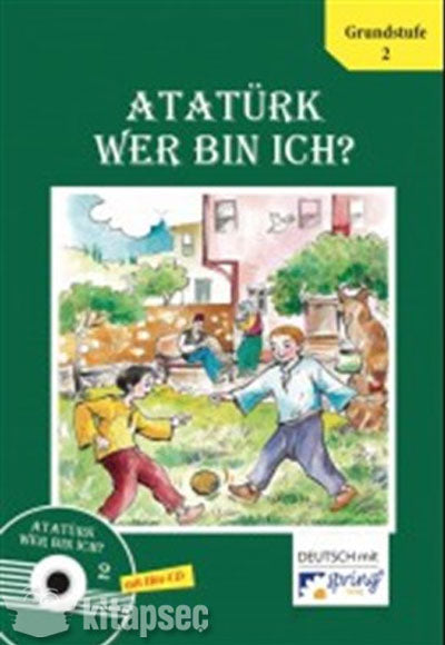 Wer Bin Ich? Atatürk 2 mit Hör CD - Kolektif kitap kapağı