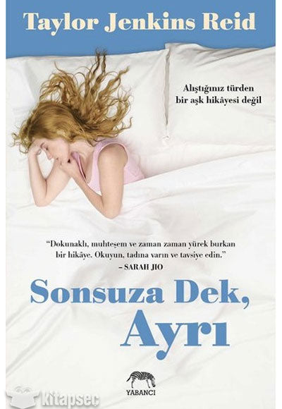 Sonsuza Dek Ayrı - Taylor Jenkins Reid kitap kapağı