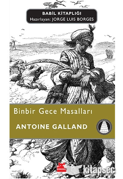 Binbir Gece Masalları - Antoine Galland kitap kapağı