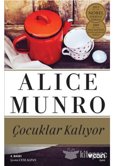 Çocuklar Kalıyor - Alice Munro kitap kapağı