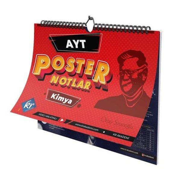AYT Kimya Poster Notlar | KR Akademi (İnce Kapak)  - Resim 1