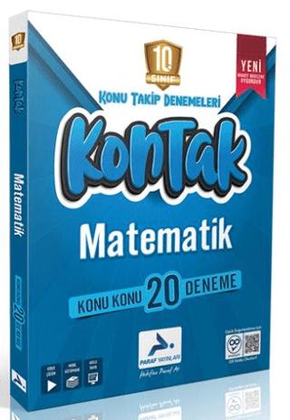 10. Sınıf Matematik Kontak Deneme | Paraf Yayınları (Ciltsiz)  - Resim 1
