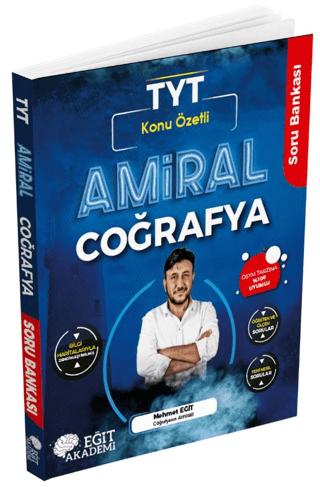 Amiral Coğrafya TYT Konu Özetli Soru Bankası Mehmet Eğit