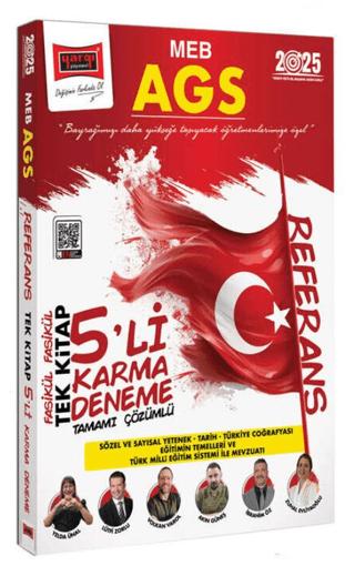 2025 MEB-AGS Referans Fasikül Fasikül Tek Kitap 5 Karma Deneme