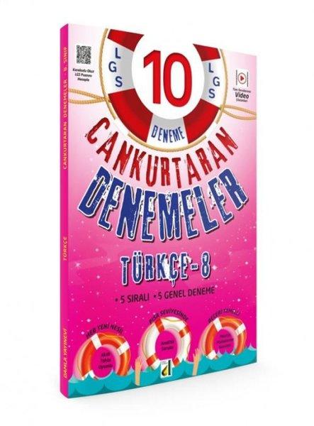 8.Sınıf Türkçe Cankurtaran Denemeler | Damla Yayınevi (İnce Kapak)  - Resim 1