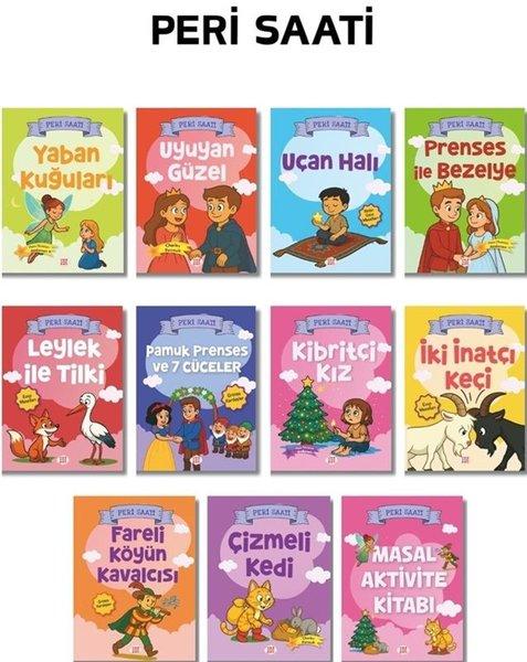 Peri Saati Serisi Seti - 10 Kitap + 1 Aktivite Takım | Dokuz Yayınları (İnce Kapak)  - Resim 1