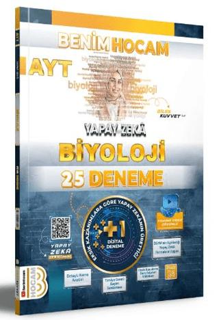 AYT Yapay Zekâ Biyoloji 25 Deneme | Benim Hocam Yayınları (Ciltsiz)  - Resim 1