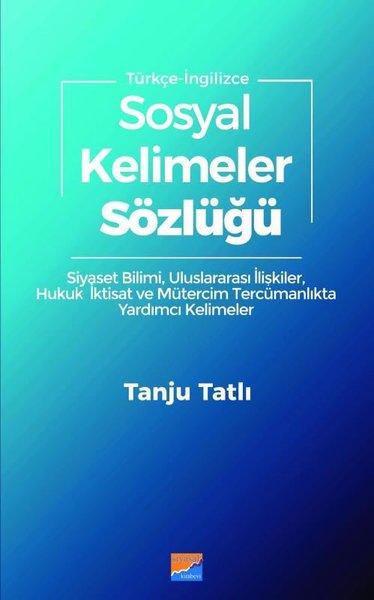 Sosyal Kelimeler Sözlüğü | Siyasal Kitabevi (İnce Kapak)  - Resim 1
