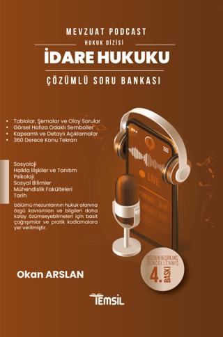 İdare Hukuku Çözümlü Soru Bankası | Temsil Kitap (Ciltsiz)  - Resim 1