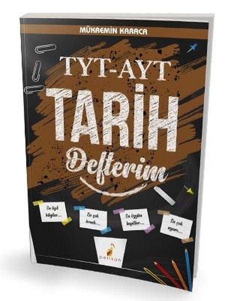 TYT - AYT Tarih Defterim | Pelikan Yayınları (İnce Kapak)  - Resim 1