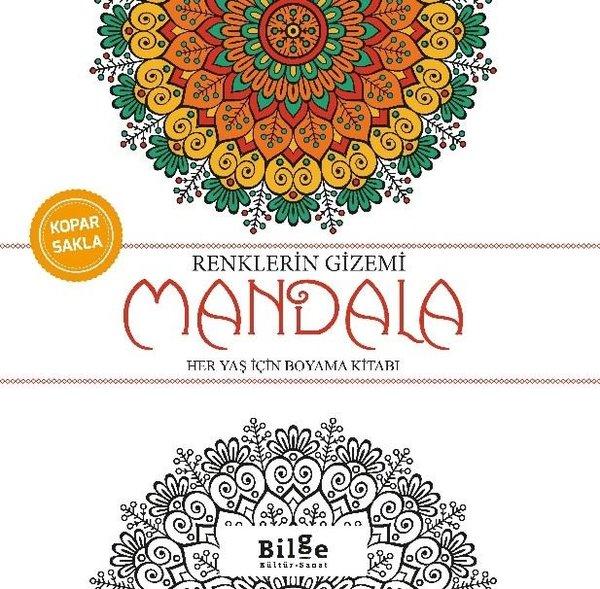 Renklerin Gizemi - Mandala Her Yaş İçin Boyama Kitabı | Bilge Kültür Sanat (İnce Kapak)  - Resim 1
