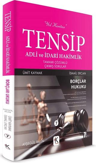 Borçlar Hukuku - Tensip Adli ve İdari Hakimlik Tamamı Çözümlü Çıkmış Sorular | Kuram Kitap (Ciltsiz)  - Resim 1