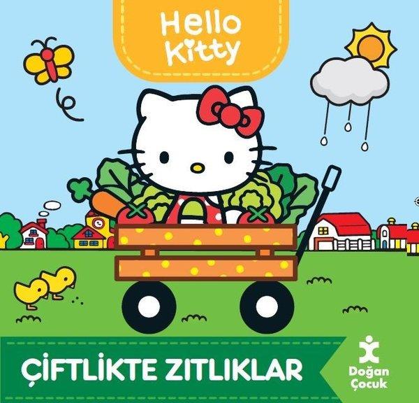 Hello Kitty - Çiftlikte Zıtlıklar | Doğan Çocuk (Ciltli)  - Resim 1