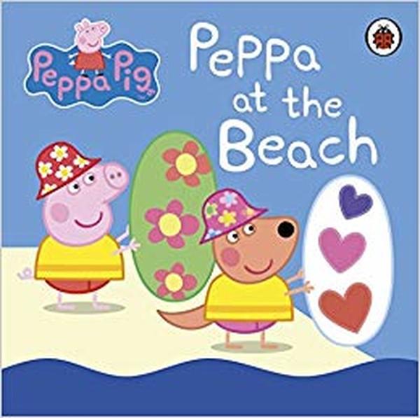 Peppa Pig: Peppa at the Beach | Ladybird Books (Ciltli)  - Resim 1