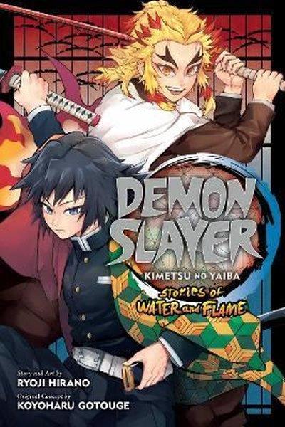 Demon Slayer: Kimetsu no Yaiba - Stories of Water and Flame | Viz Media (İnce Kapak)  - Resim 1