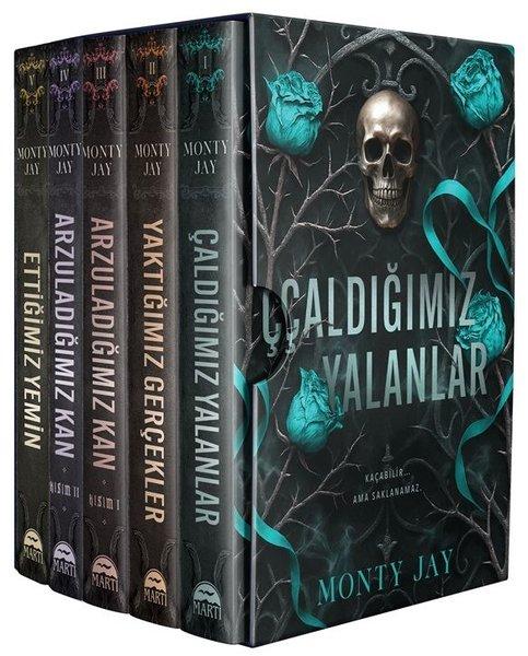 Monty Jay Hollow Erkekleri serisi Seti - 5 Kitap Takım | Martı Yayınları (İnce Kapak)  - Resim 1
