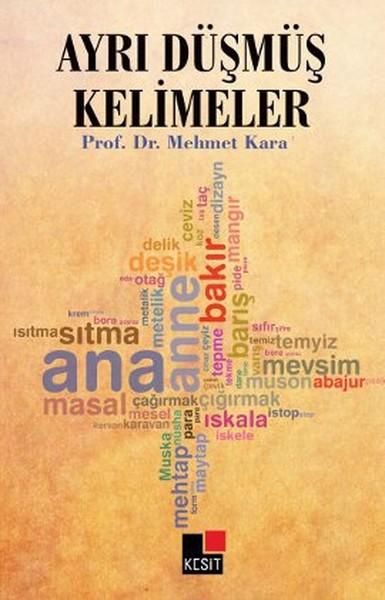 Ayrı Düşmüş Kelimeler | Kesit Yayınları (İnce Kapak)  - Resim 1
