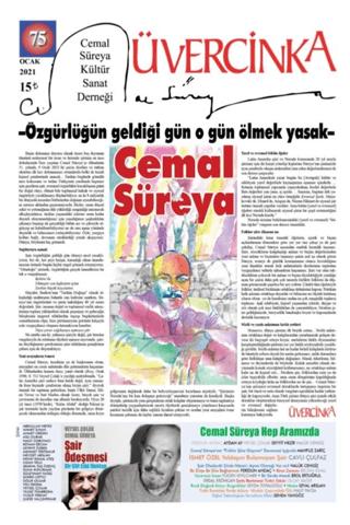 Üvercinka Dergisi Sayı: 75 Ocak 2021 | Üvercinka Dergisi (Ciltsiz)  - Resim 1