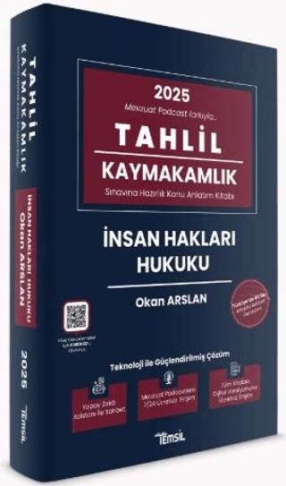 Tahlil İnsan Hakları Hukuku Konu Anlatım Kitabı | Temsil Kitap (Ciltsiz)  - Resim 1