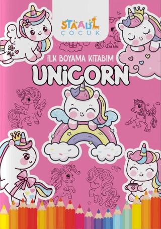 İlk Boyama Kitabım - Unicorn