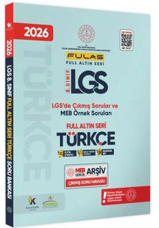 2026 8.Sınıf Full LGS Altın Seri Türkçe MEB Çıkmış Soru Bankası Modüler Seti PDF/Video Çözümlü | Karakutu Yayın (Ciltsiz)  - Resim 1